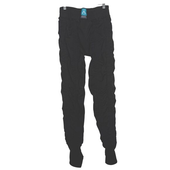 Agogie +20 Resistance Womens Size XL Pants Ruched Joggers Workout Black Leggings - Picture 4 of 6